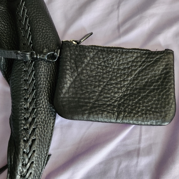 Rebecca Minkoff black unlined hobo - Picture 7 of 8